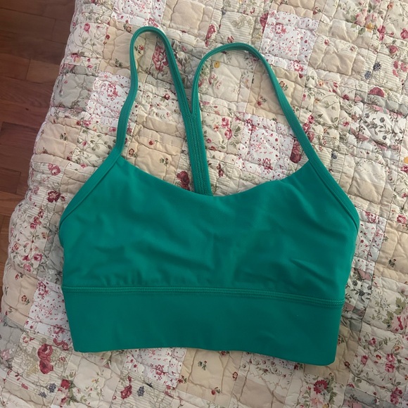 NWOT- Lululemon Sz 4 Flow Y NULU Longline Bra - Picture 6 of 6